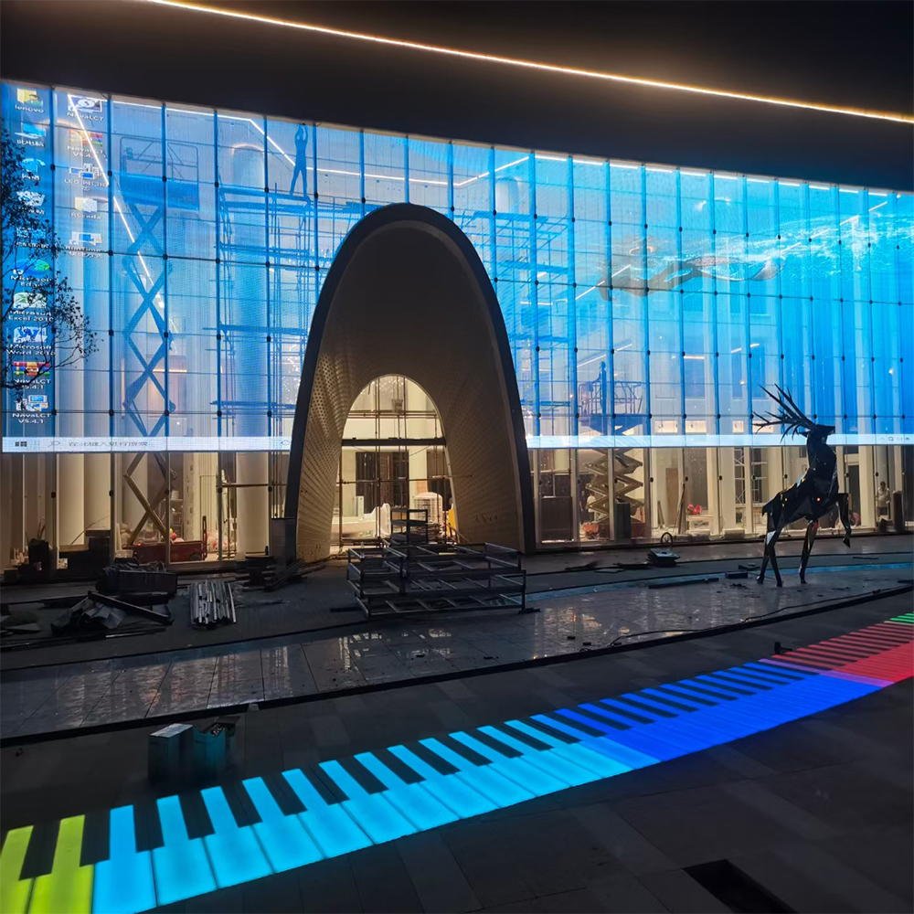 1000*1000mm透明显示屏 1000*1000mm透明显示屏