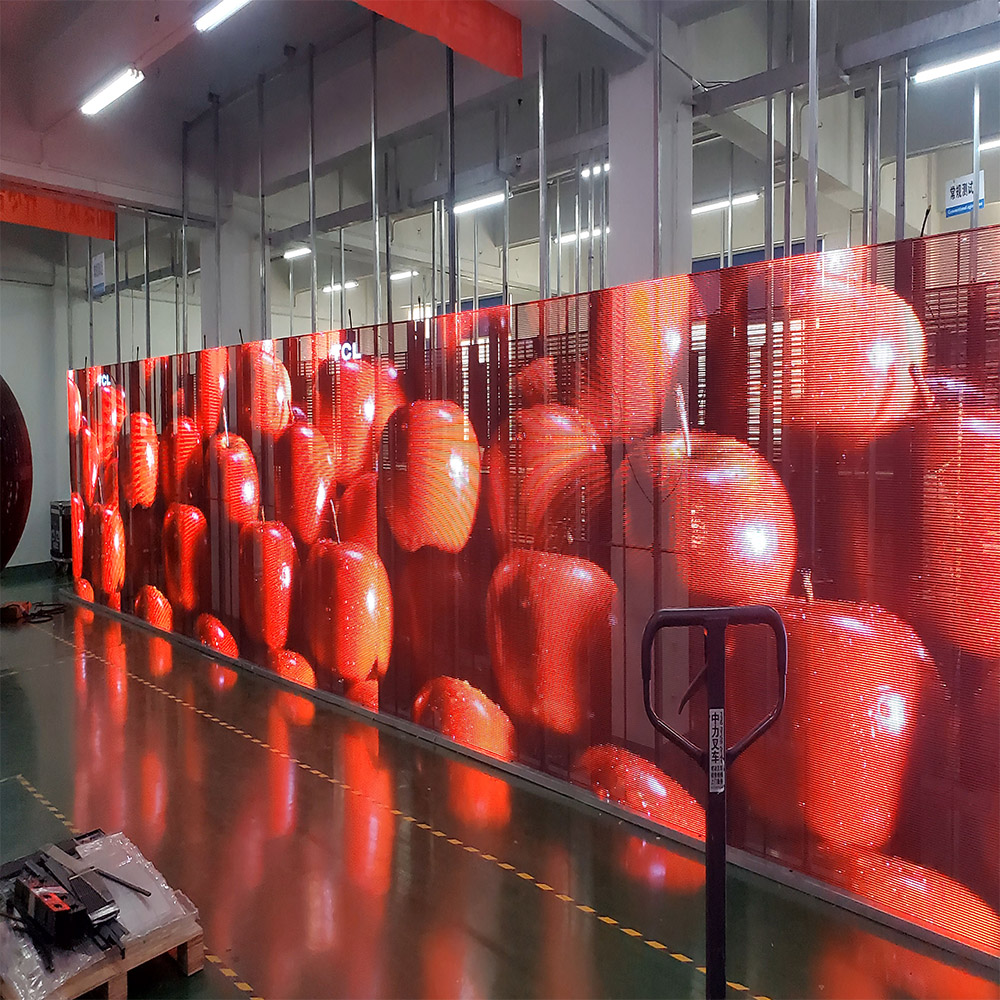 1000*1000mm透明显示屏 1000*1000mm透明显示屏