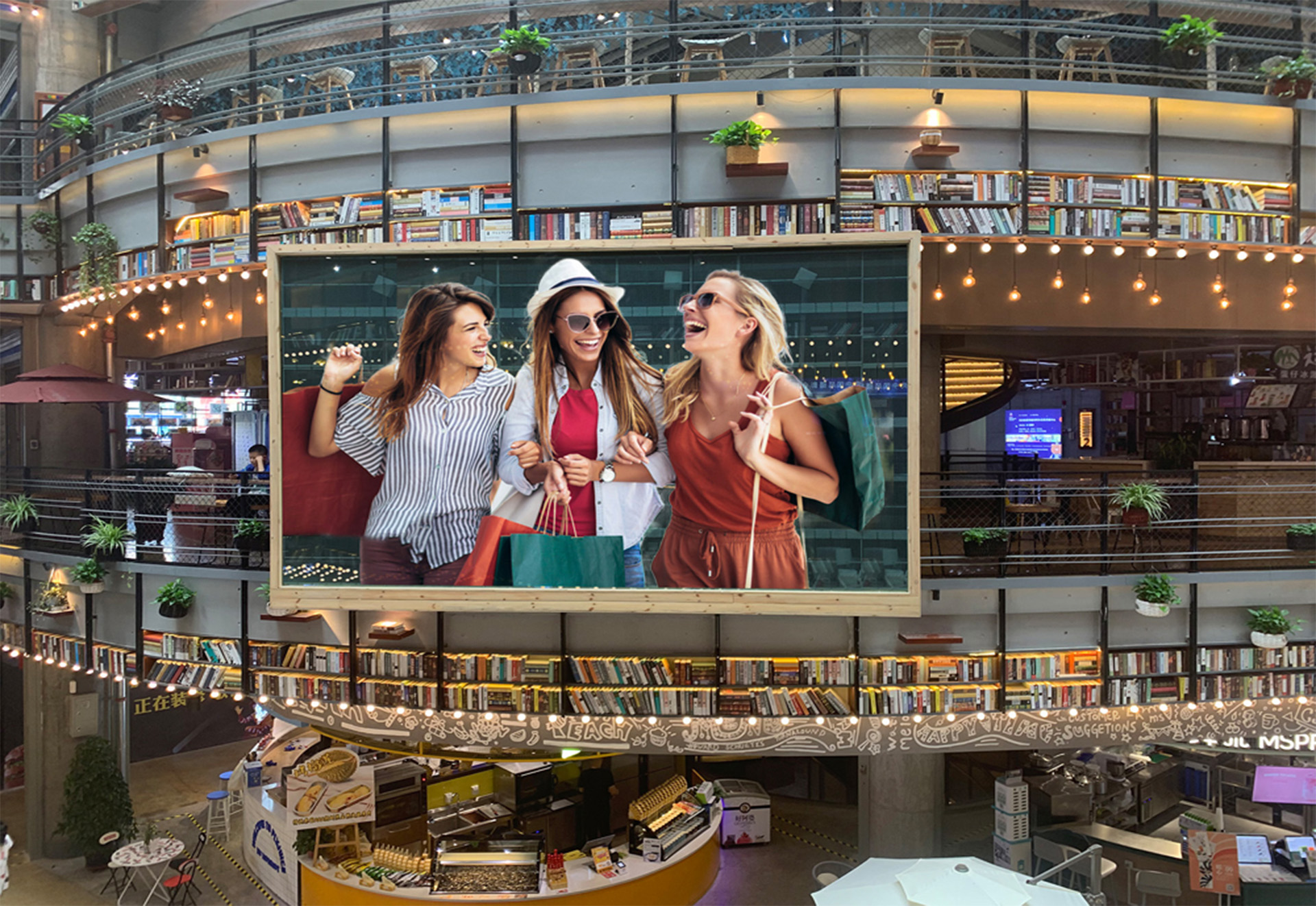 1000*1000mm透明显示屏 1000*1000mm透明显示屏