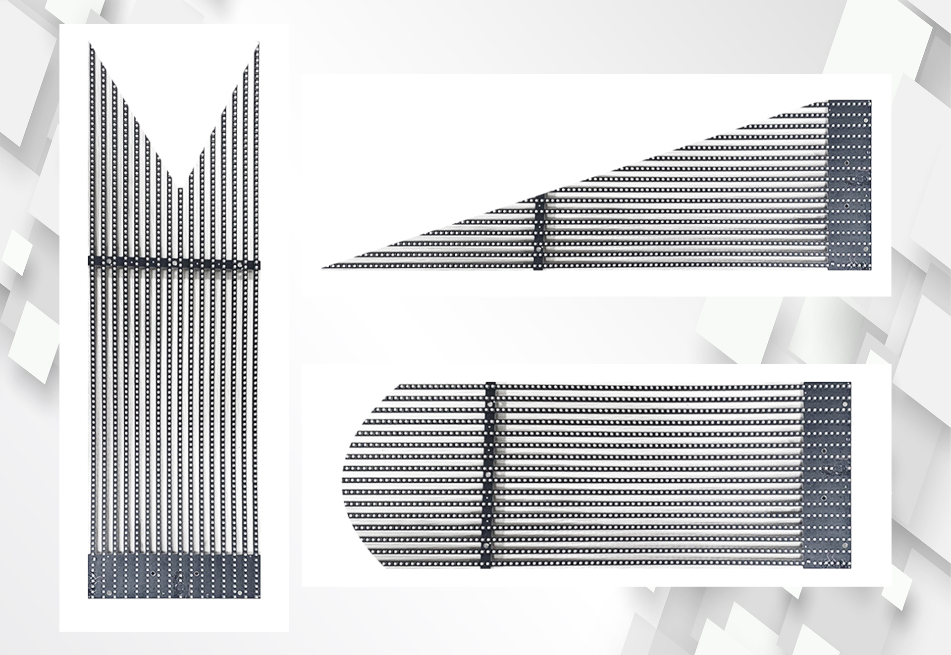 1000*1000mm透明显示屏 1000*1000mm透明显示屏