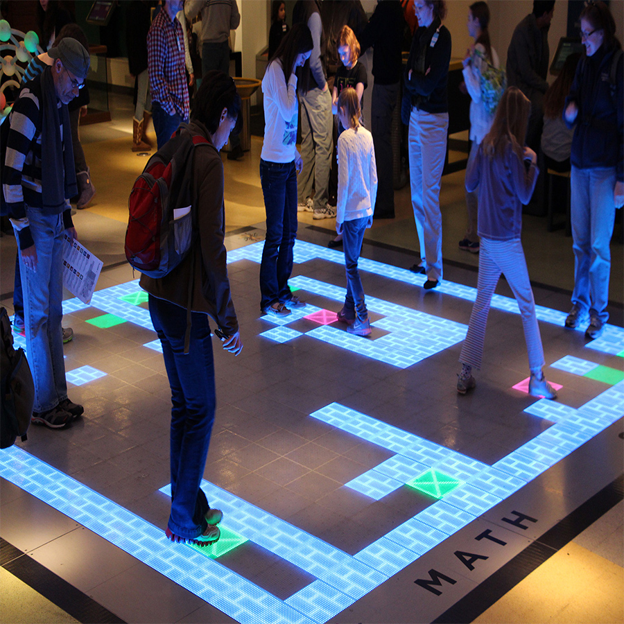 LED互动地砖屏