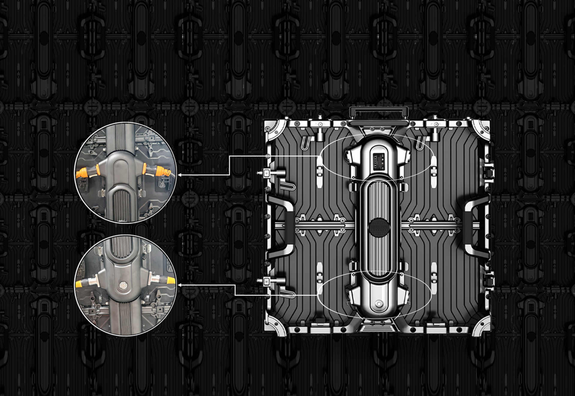 500*1000mm LED舞台屏