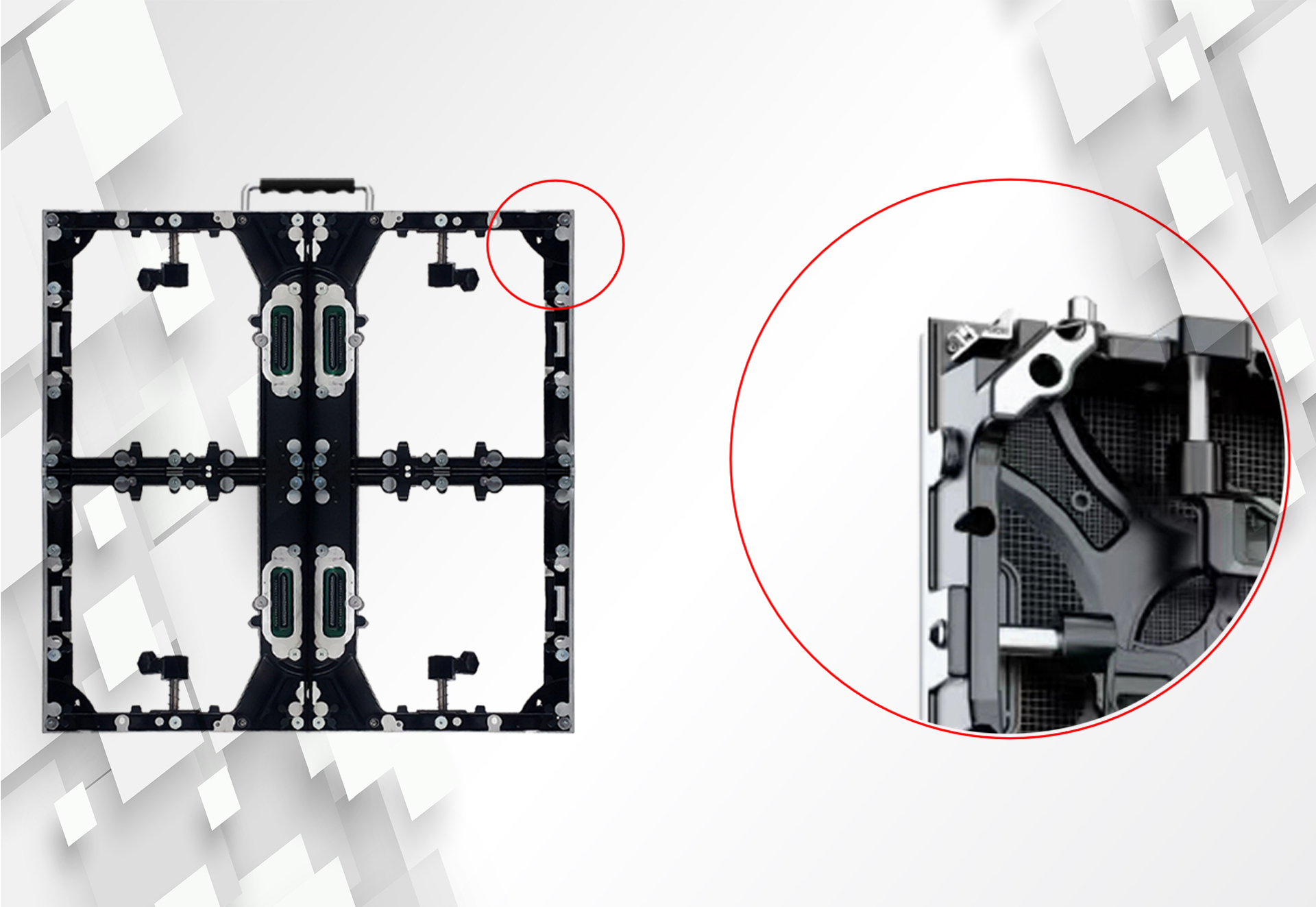 500*1000mm LED舞台屏