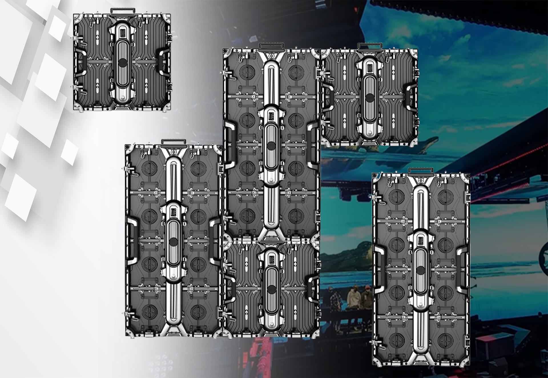 500*1000mm LED舞台屏
