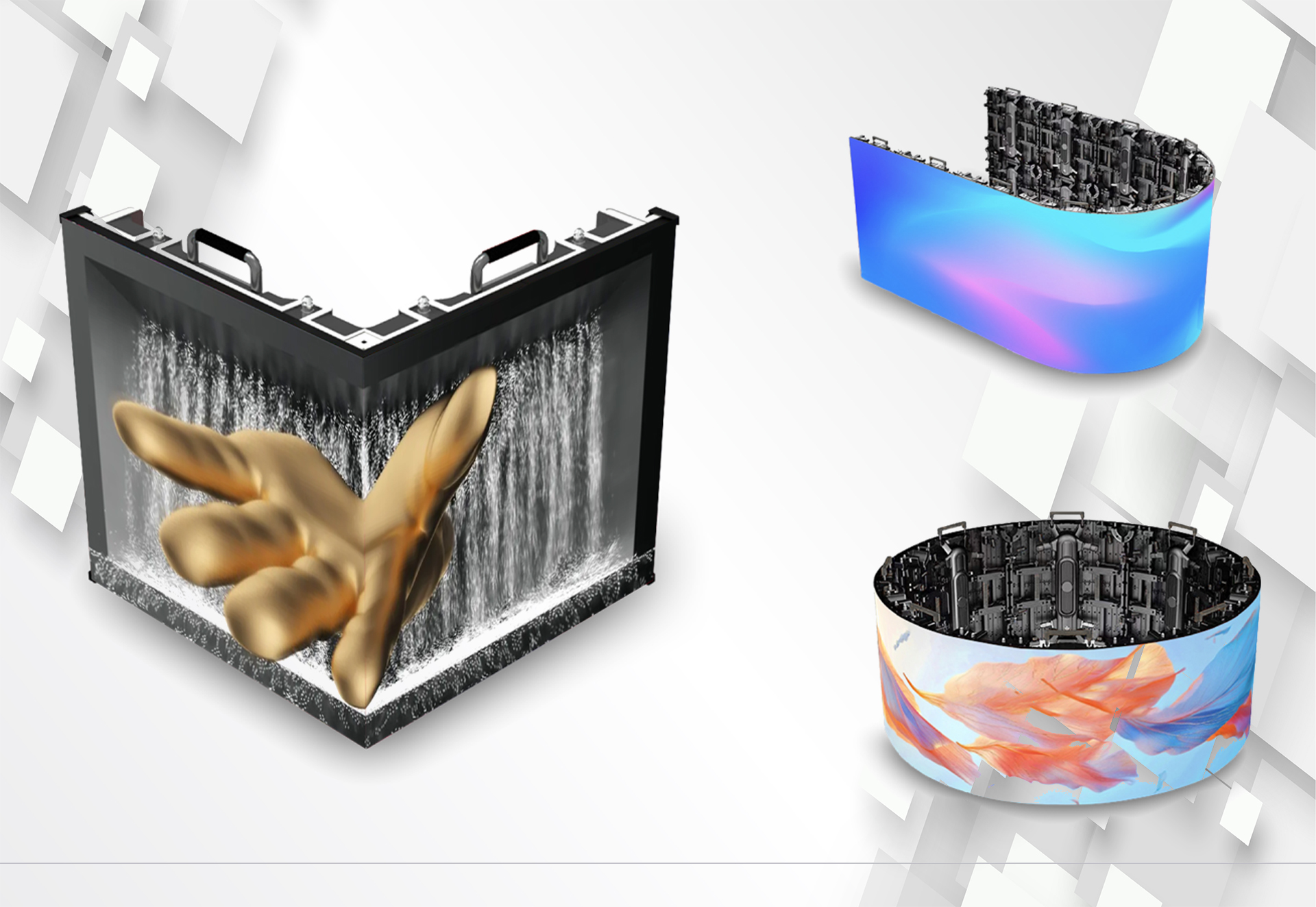 500*1000mm LED舞台屏