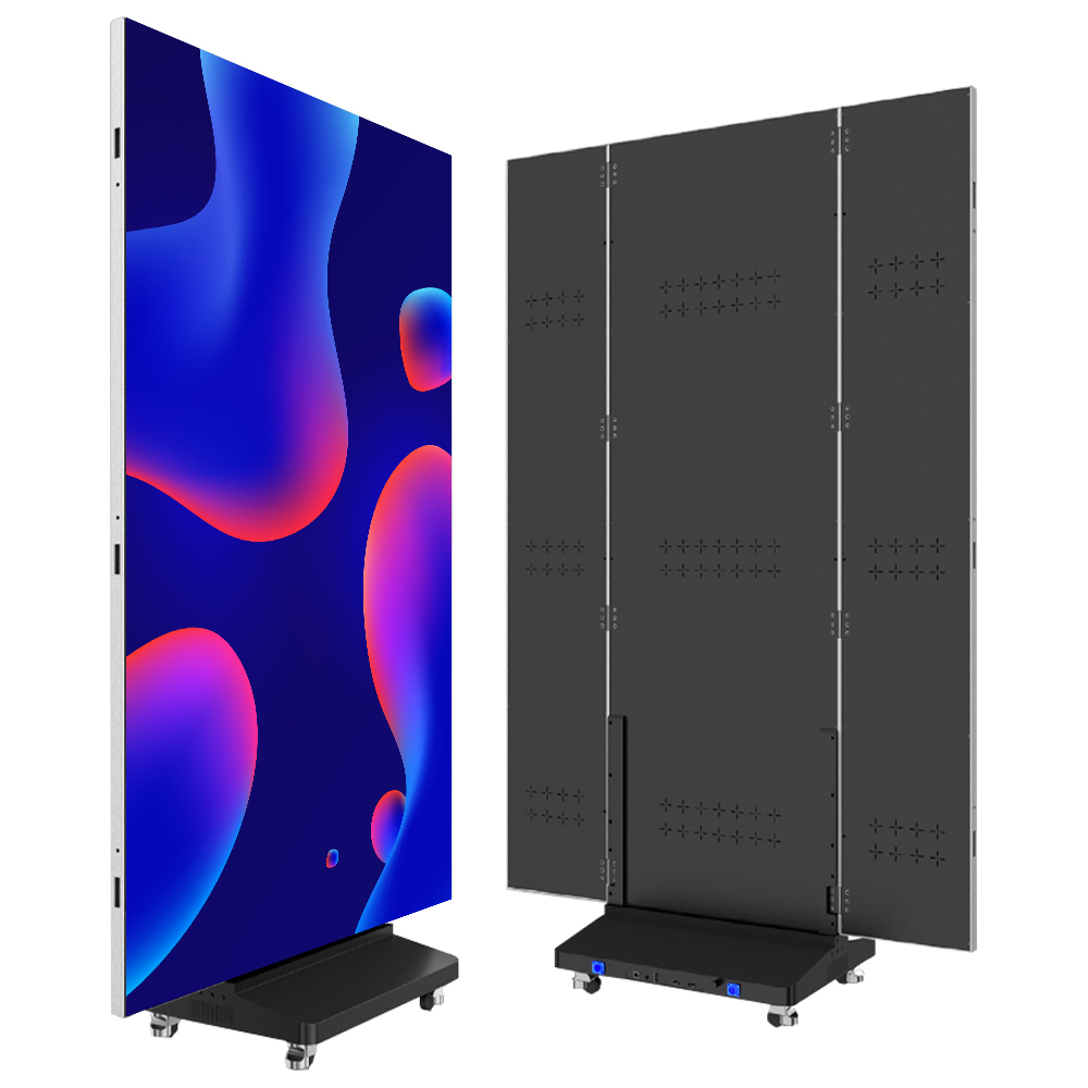 三折叠(双面)LED海报屏