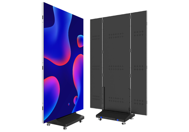 三折叠(双面)LED海报屏